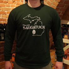 Load image into Gallery viewer, SALE - "Cheers From Saugatuck" Long Sleeve Tee