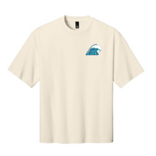 Load image into Gallery viewer, Oversized Lake Life Day Drinks Waves Cream Tee