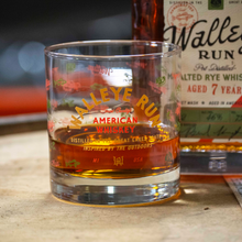 Load image into Gallery viewer, Walleye Run Whiskey Rock Glass