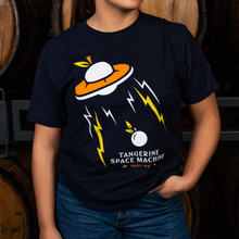 Load image into Gallery viewer, Tangerine Space Machine Spaceship Tee