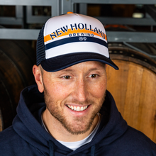 Load image into Gallery viewer, New Holland Brewing Co. Stripe Trucker Hat