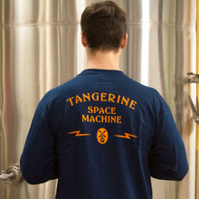 Load image into Gallery viewer, Tangerine Space Machine Long Sleeve Tee