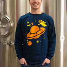 Load image into Gallery viewer, Tangerine Space Machine Long Sleeve Tee