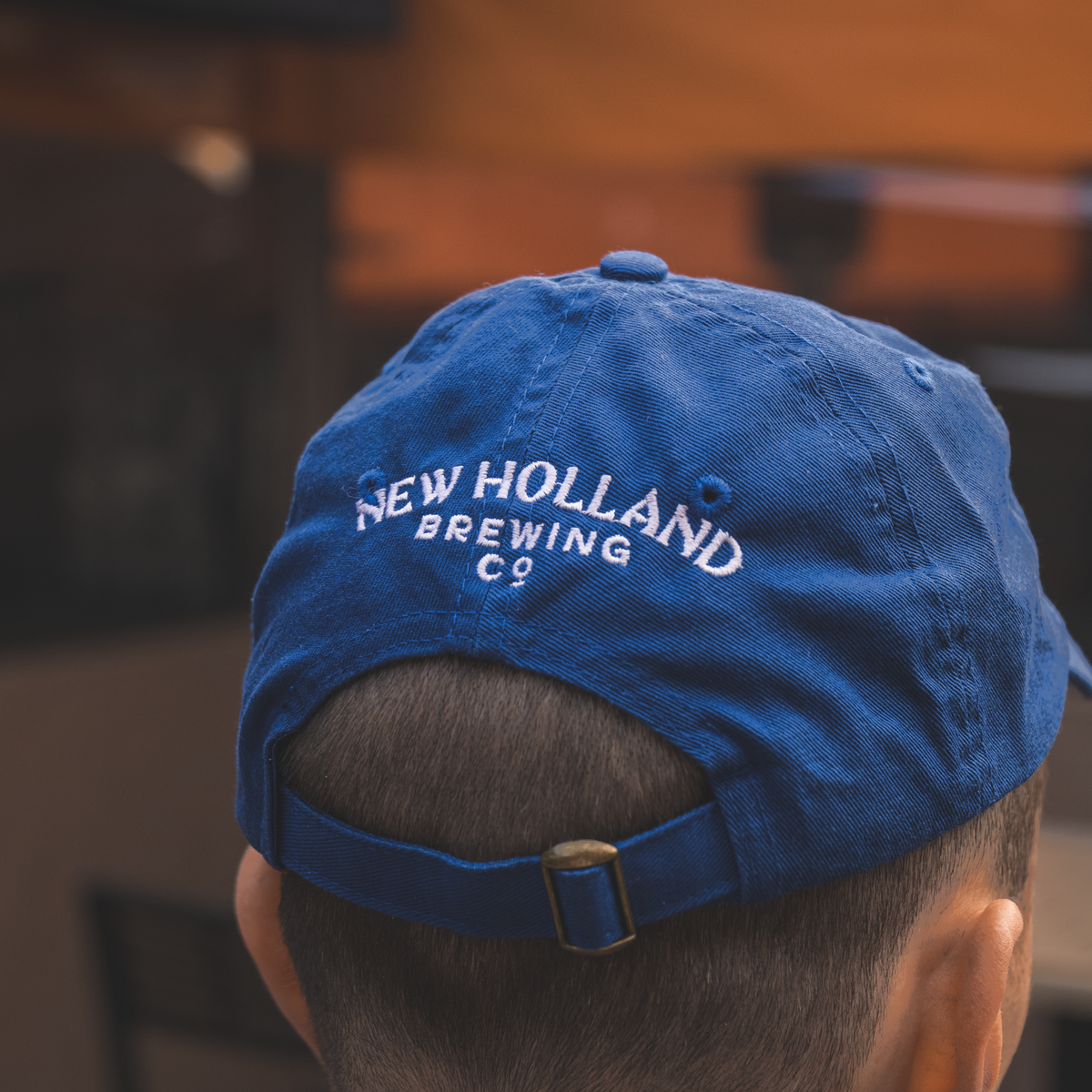 New holland top baseball cap