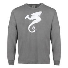 Load image into Gallery viewer, SALE - Vintage Dragon's Milk Long Sleeve Grey Tee