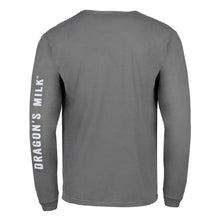 Load image into Gallery viewer, SALE - Vintage Dragon's Milk Long Sleeve Grey Tee