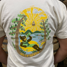Load image into Gallery viewer, SALE - Hazy River T-shirt - Woosah Artist Collab