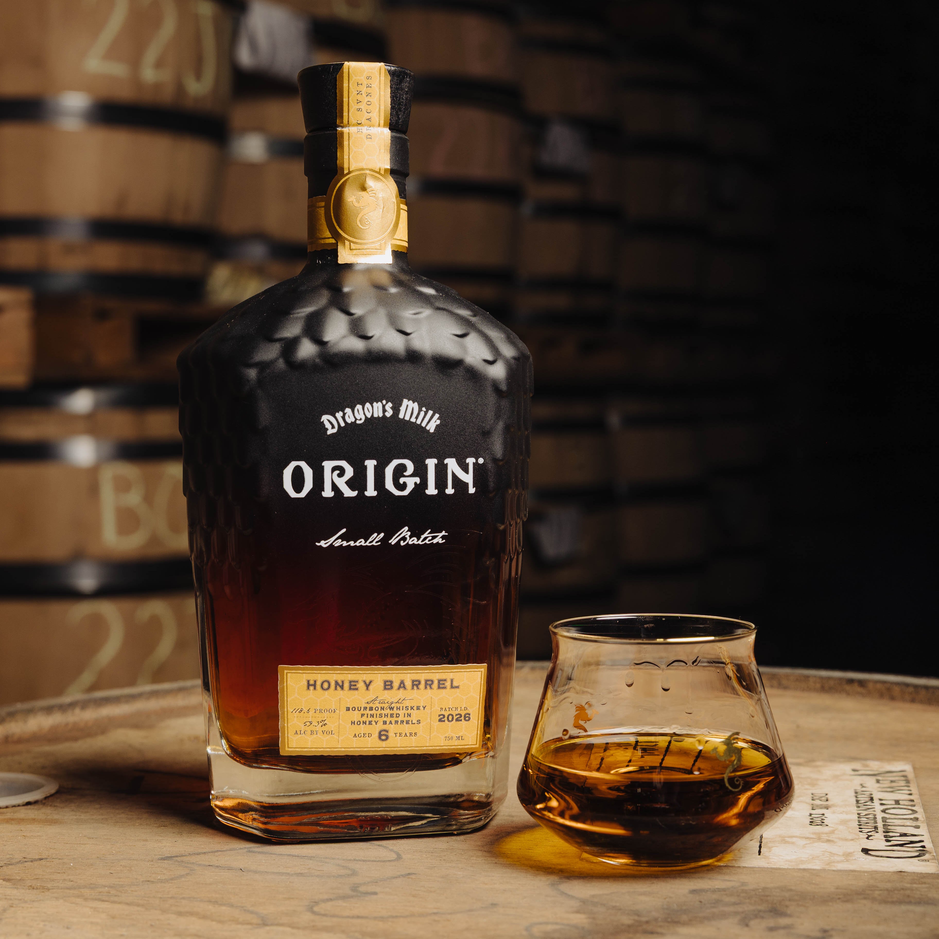 Origin Honey Barrel Bourbon | New Holland Brewing