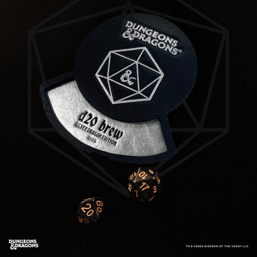 Dragon's Milk x Dungeons & Dragons Dice Coaster Tray