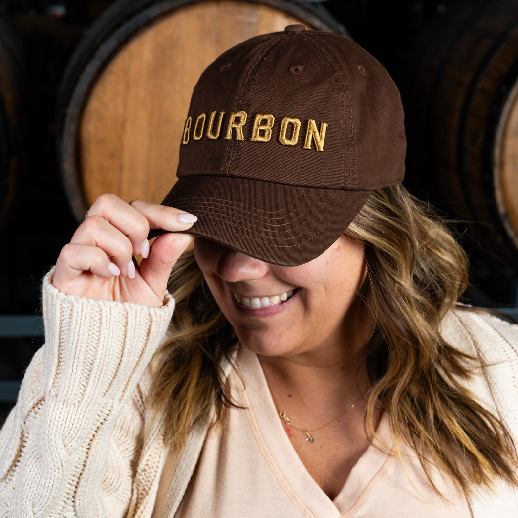 Dragon's Milk Bourbon Brown Dad Hat