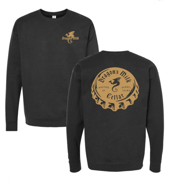 Dragon's Milk Bottlecap Crewneck
