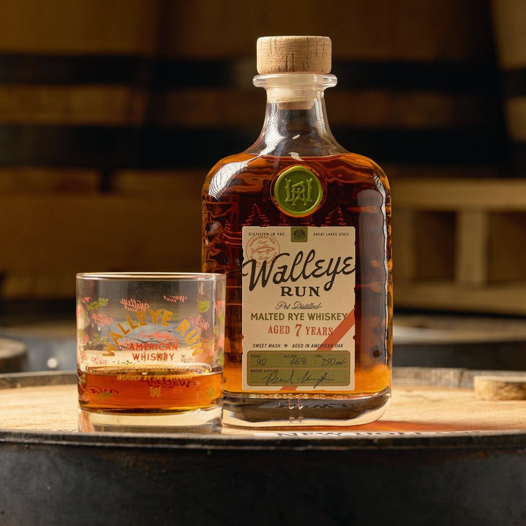 Walleye Run Malted Rye Whiskey 7 Year