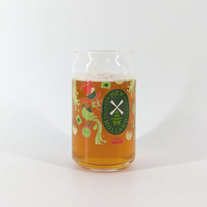 Mad Hatter 16oz Beer Glass