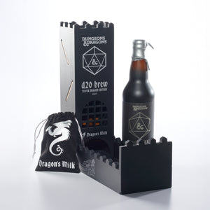 Dungeons & Dragons x Dragon's Milk d20 Brew Dice Tower