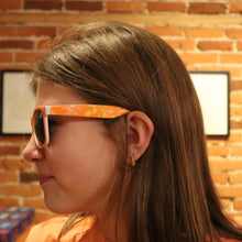 Load image into Gallery viewer, Tangerine Space Machine Sunglasses
