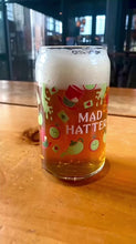 Load and play video in Gallery viewer, Mad Hatter 16oz Beer Glass
