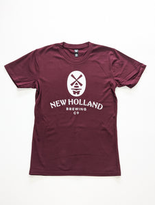 New Holland Brewing Co. Classic T-Shirt - Burgundy