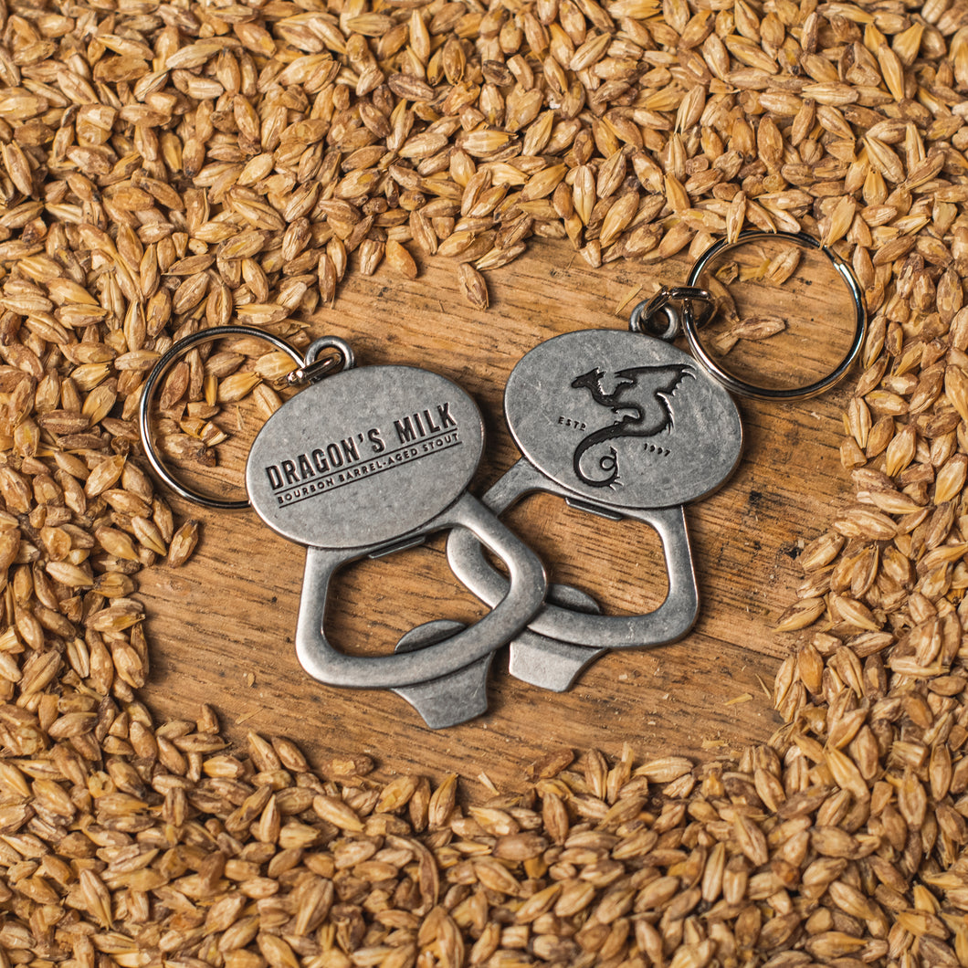 Dragon's Milk Bottle Opener Key Chain