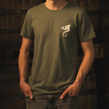 Load image into Gallery viewer, SALE - Vintage Dragon&#39;s Milk Military Green Tee
