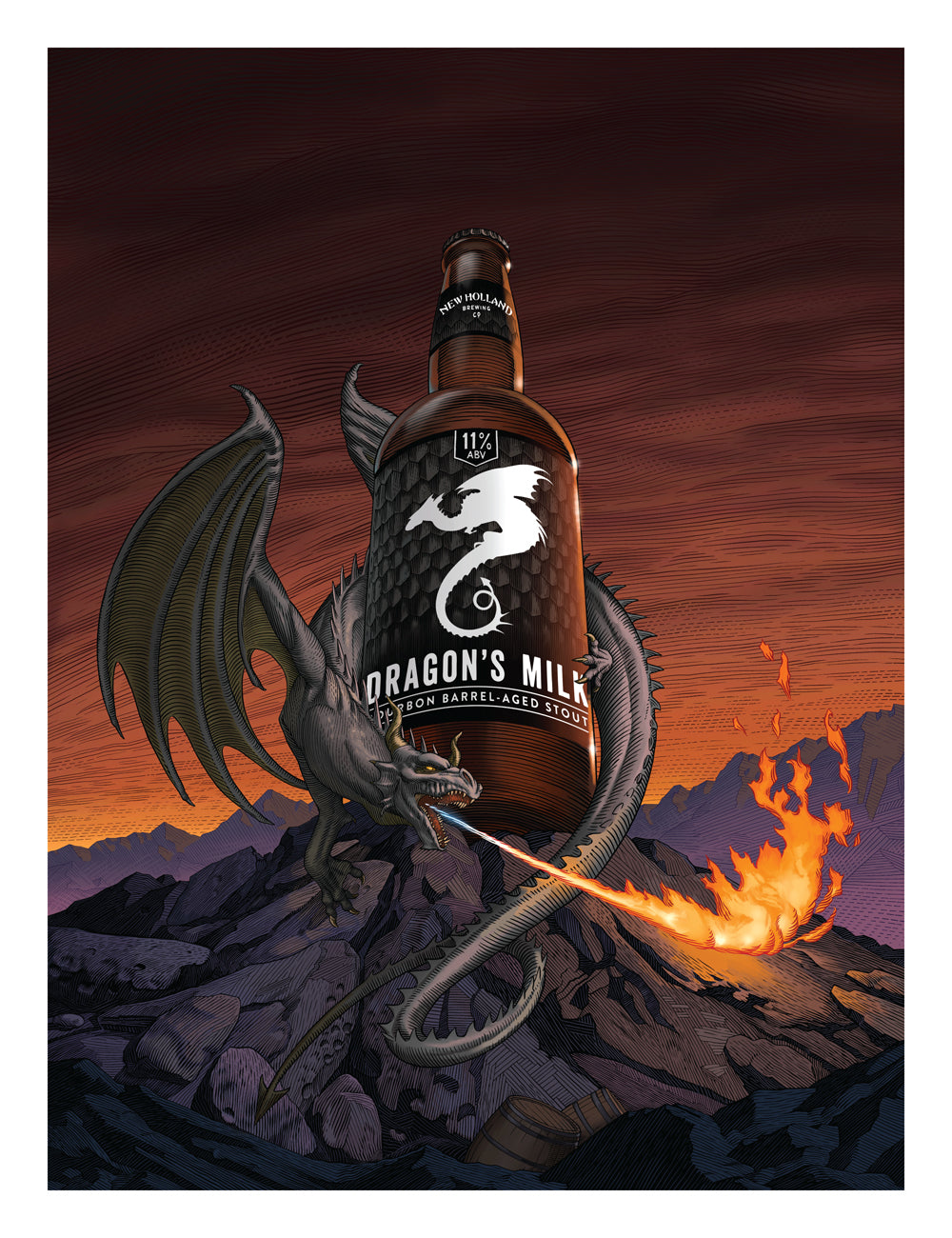 Limited Edition - Dragon's Milk 2022 Poster