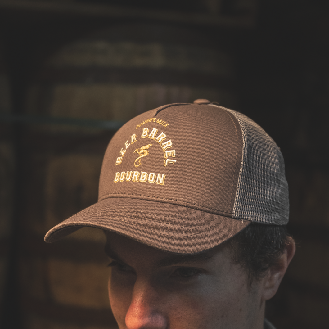 Beer Barrel Bourbon Stitched Hat