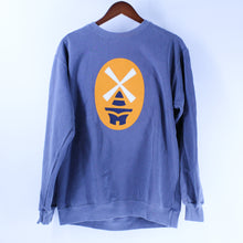 Load image into Gallery viewer, SALE - New Holland Denim Blue Crew Neck Sweatshirt
