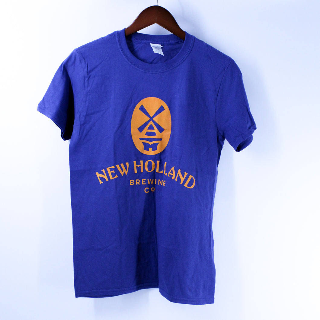 SALE - New Holland Classic T-Shirt - Blue Short Sleeve