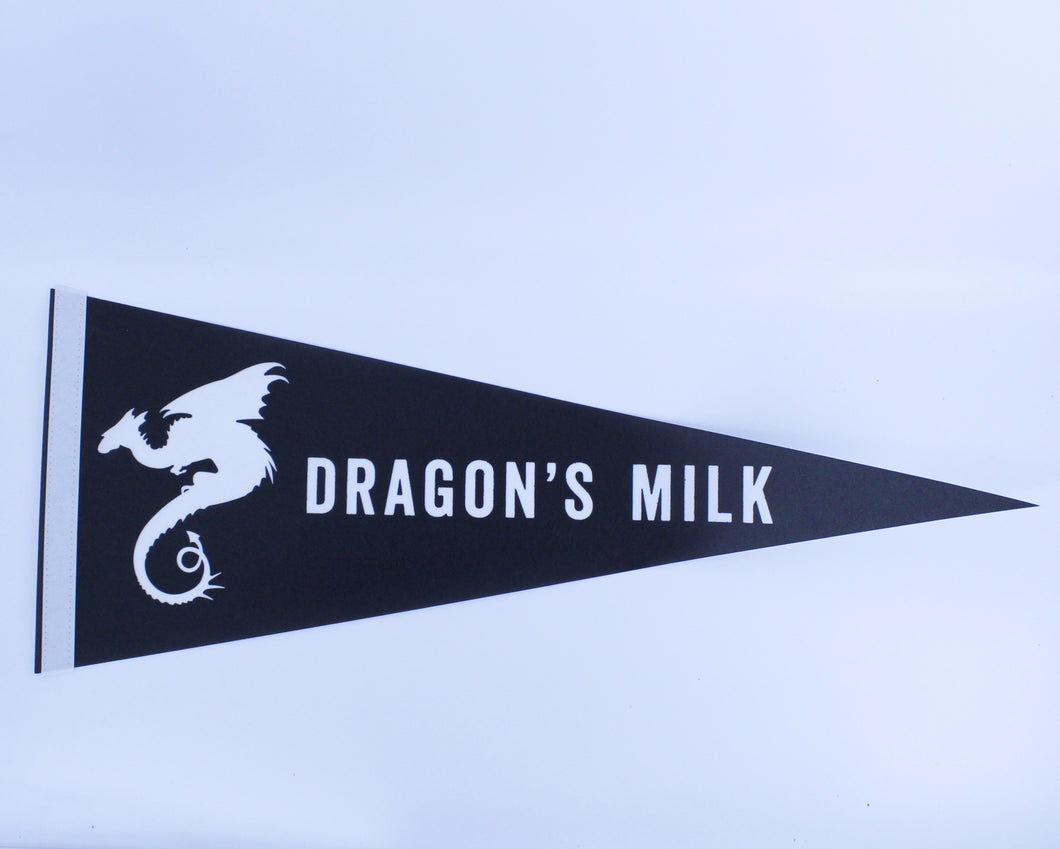 SALE - Vintage Dragons Milk Pennant