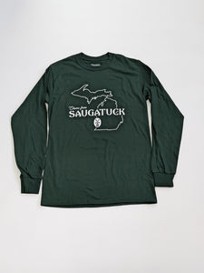 SALE - "Cheers From Saugatuck" Long Sleeve Tee