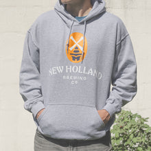 Load image into Gallery viewer, New Holland Brewing Co. Grey Hooded Sweatshirt

